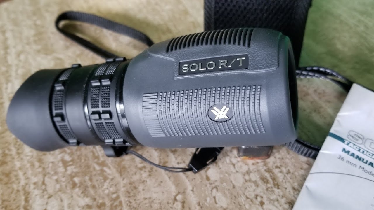 Vortex Solo R T Tactical Monocular 36 Mm Review And Demonstration Youtube