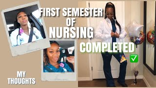 My Thoughts on the FIRST semester of NURSING SCHOOL