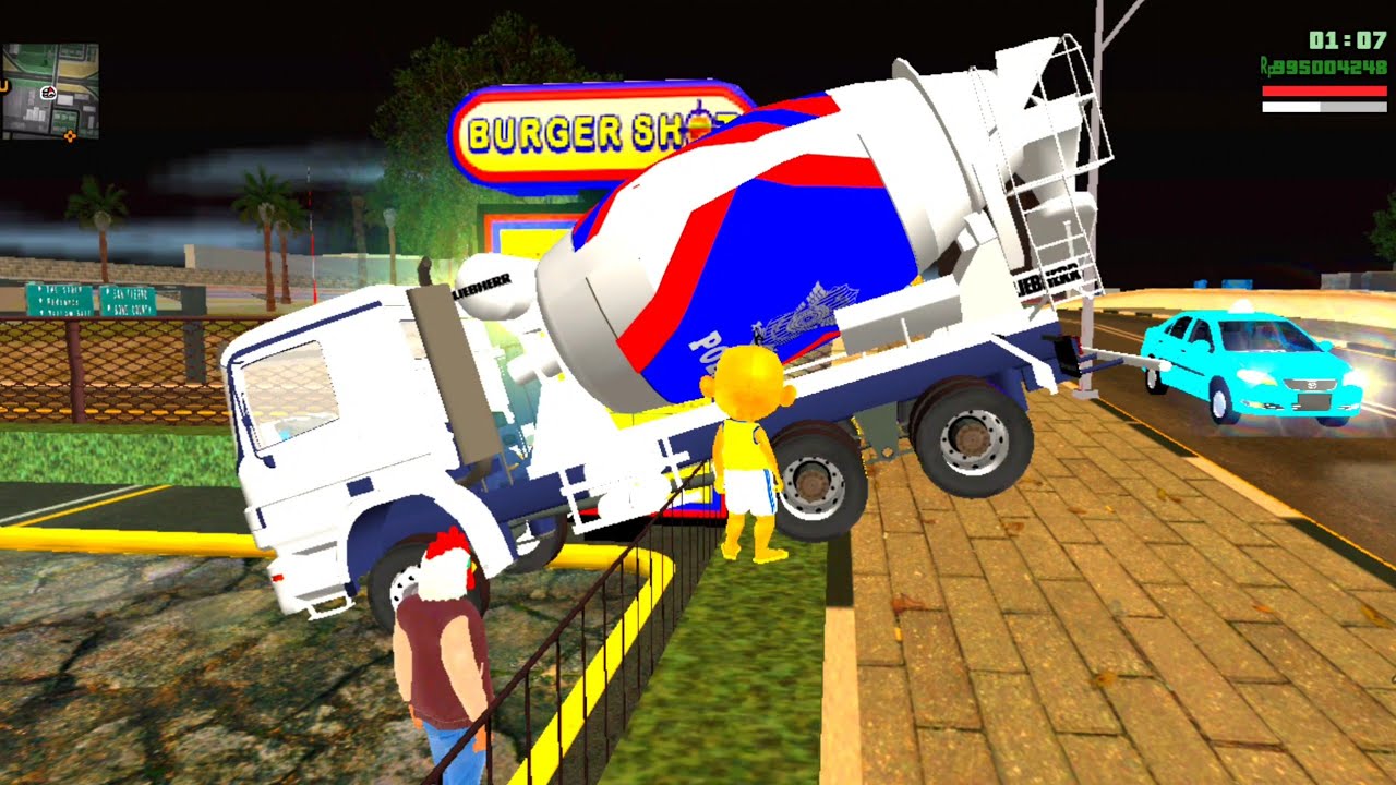 Upin ipin Mencari Mobil Truk Tengah Malam dihadang Rombongan TungTung 🤣 Dunia Oyya