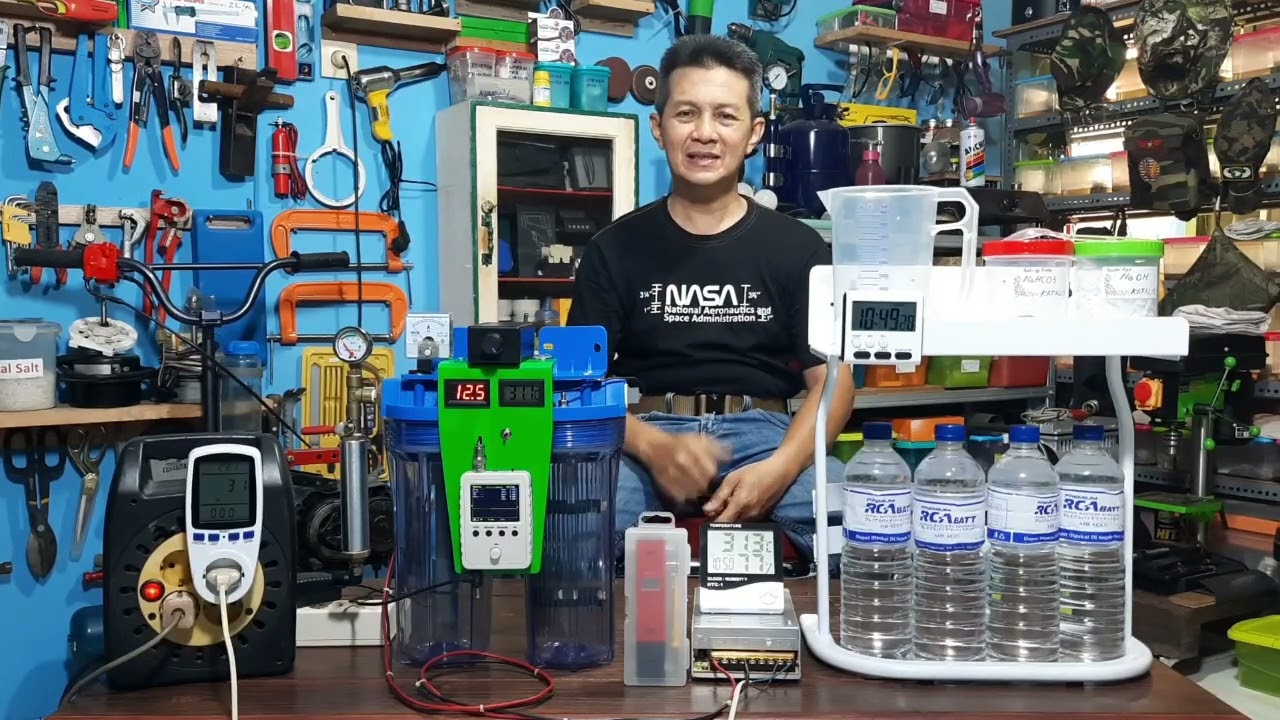 Bahan bakar air, reaktor Hydrogen ON ( Nikuba ) Part : 4.