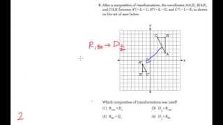 Regents Geometry 2: June 2009 #1-10