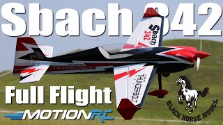 : Black Horse Sbach 342 V3 2000mm Full Flight | Motion RC