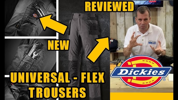 Dickies FLEX - The Dickies FLEX Lead In Trousers - YouTube