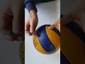 Ремонт мяча. Как отремонтировать прокол мяча Mikasa. How to repair a punctured ball Mikasa.