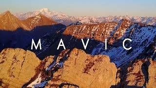 Dent d'Arclusaz - drone Mavic pro