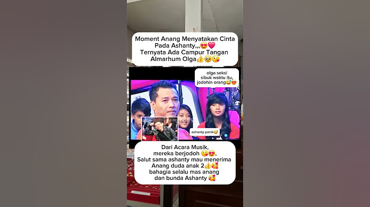 Moment anang menyatakan cinta sama Ashanty dikawal Olga😅😘 #shortvideo #artist #anang #ashanty