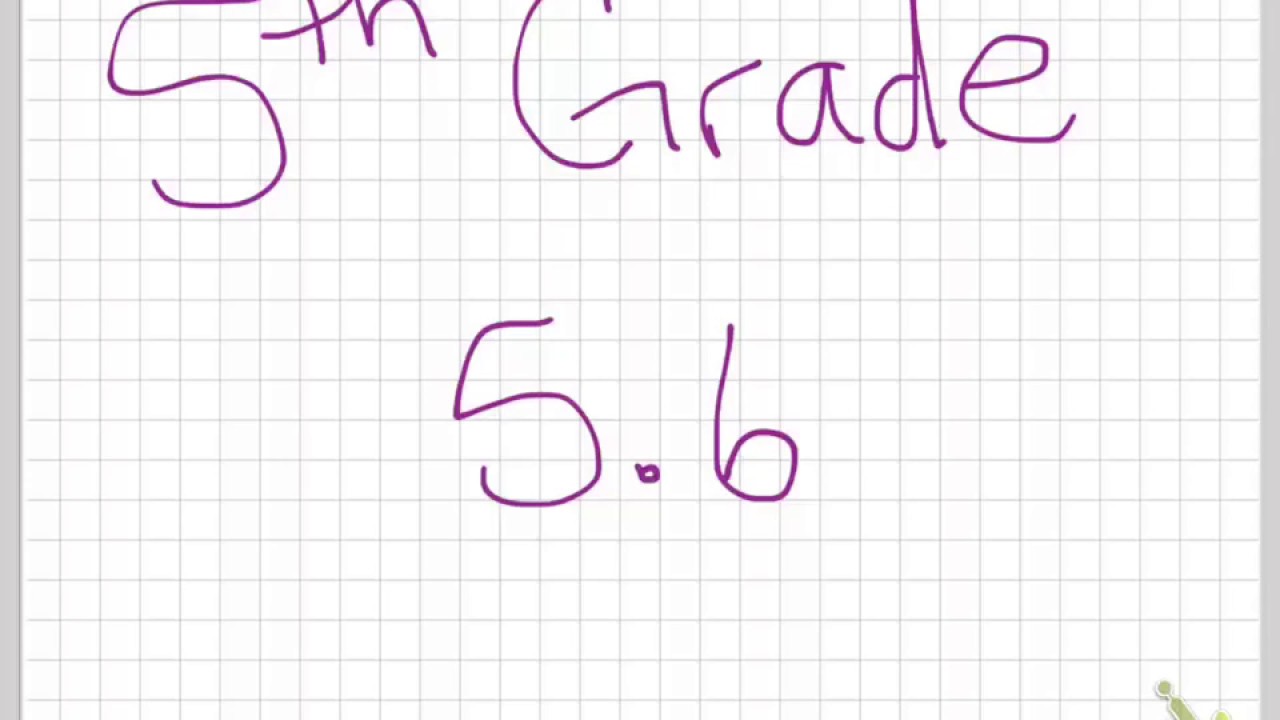 Practice And Homework Lesson 5 6 Answer Key 5th Grade