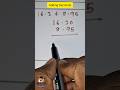 Adding Decimals II Multiplication Tricks II Math Tutorials Raju II School method #mathtricks #shorts
