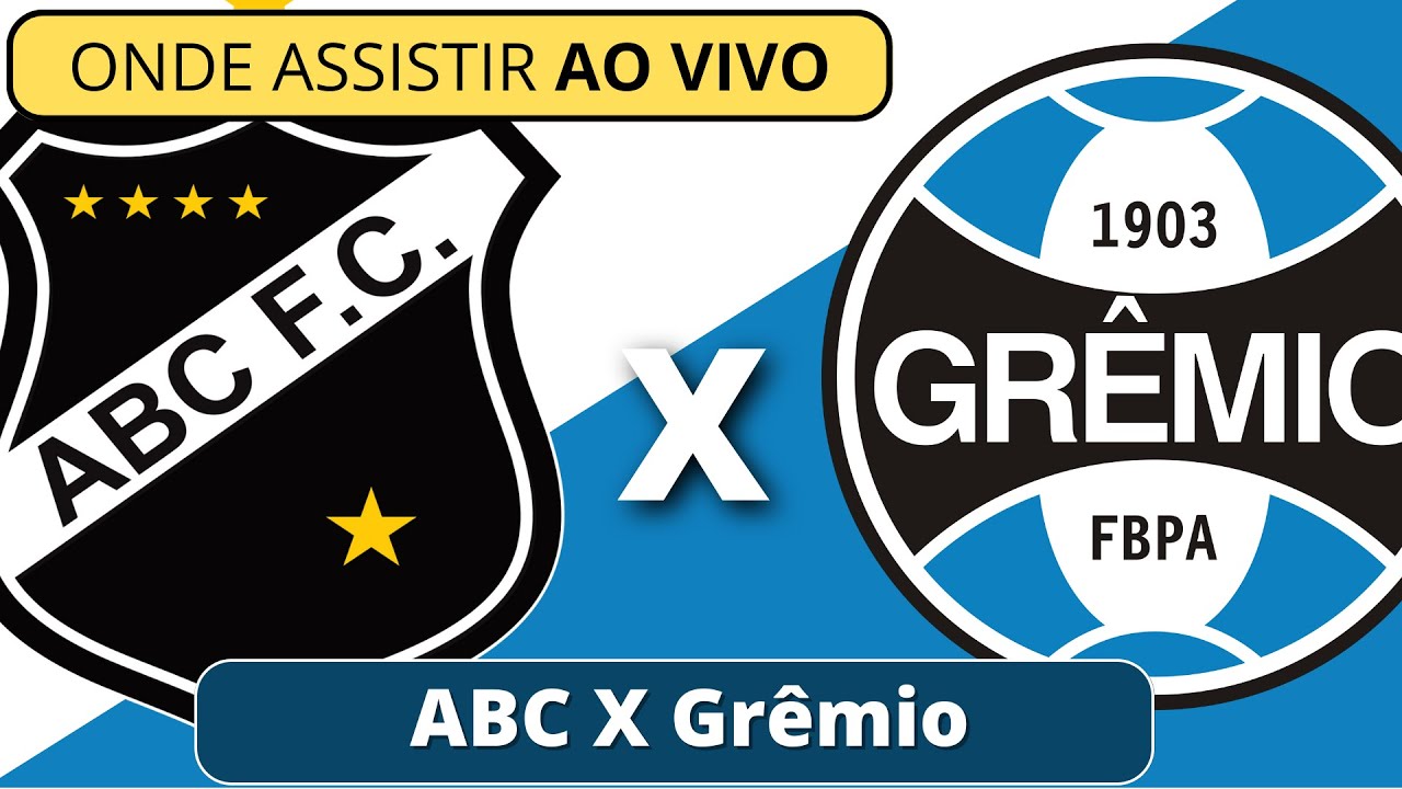 ABC X GRÊMIO AO VIVO - COPA DO BRASIL 2023 AO VIVO 