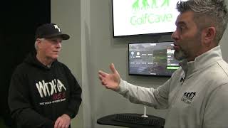 WDHA's Jim Monaghan Got A Tour Of The Amazing Technology At GolfCave