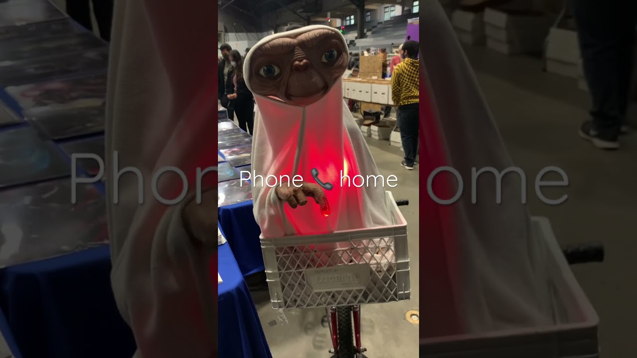 E T Phone Home Ettheextraterrestrial 80s Movie