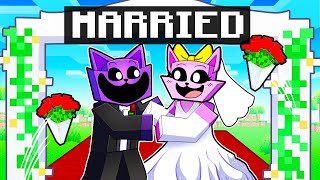 Catnap Sister Got Married in Minecraft!