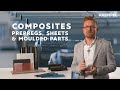 Ref:A5GsFkNtyuk Composites made by krempel: prepregs, sheets and moulded parts
