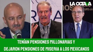 SALINAS, FOX y CALDERÓN ENTREGARON las PENSIONES a PRIVADOS: AMLO