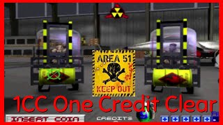 Area 51 1CC Playthrough (Infinite Ammo) | Arcade MAME ATARI 1995