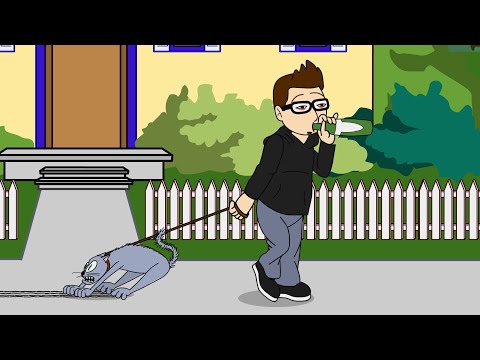 Drunk And Walking My Cat | Animated Podcast