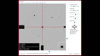 Asteroid 29 Amphitrite Tumbling Through Space - Seestar S50 - Tycho Software