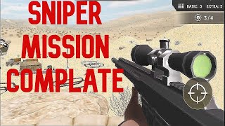 Sniper Mission Complate