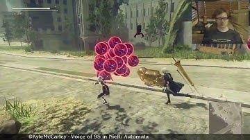 NieR Automata with the voices of 2B and 9S (Route B - Part 2)