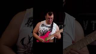 hair metal solos on pink guitars #heavymetal #guitar #guitarsolo
