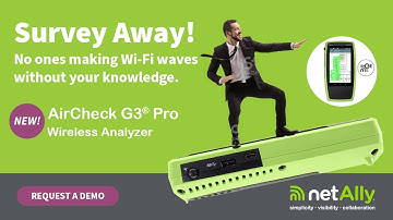 AirCheck® G3 Feature Reveal - Multi Survey Capabilities