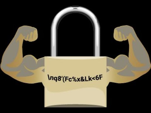 Sample python program to chick strong password