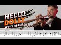 Hello Dolly on Trumpet (with Sheet Music)