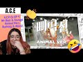 Ace ace company ep 4  mrbass  savage dance practice animal vers  more reaction