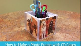 How to Make a Photo Frame Using CD Cases | Lennar's How to U
