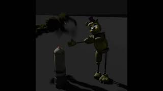 Springtrap found a wheel!!!