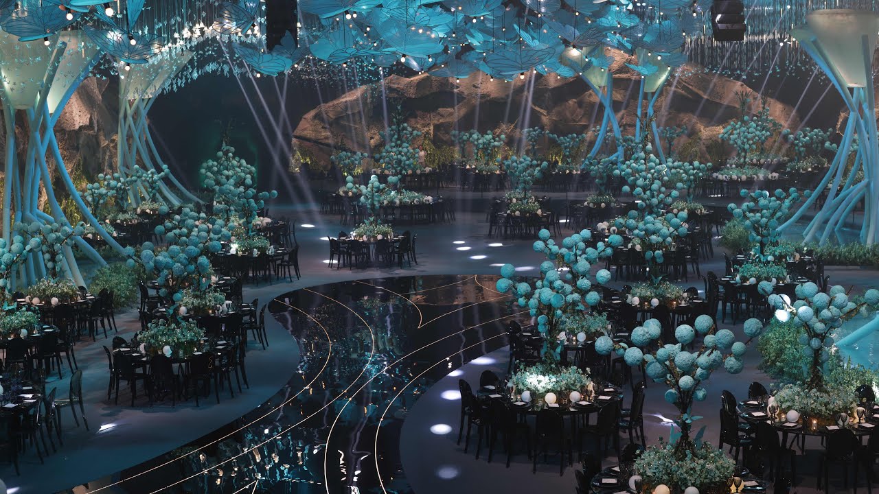 Extravaganza wedding