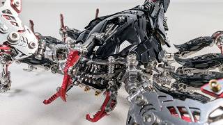 Next-Level Mechanical Scorpion With Magnetic Lights!
