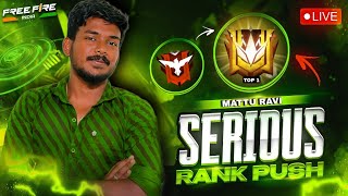 தமிழ் - 🔥CS PUSH PANNALAMA GRANDMASTER {DAY - 15}🔥||Garena-FreeFire Max Live #matturavi