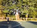 Omg young boy shoots from halfcourt virginia