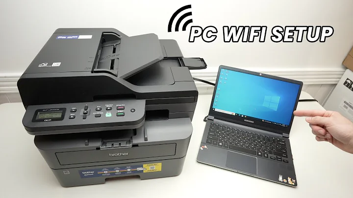 How to Wifi Setup PC With Brother DCP-L2640DW