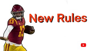 New College Football rules I like them