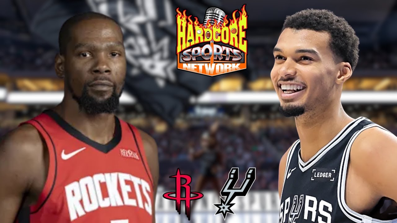 Houston Rockets vs. San Antonio Spurs | LIVE Reactions | Play-By-Play | Watch Party