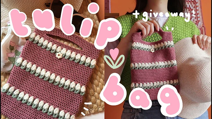 Adorable Mini Crochet Tulip Bag with Free Pattern and Giveaway!