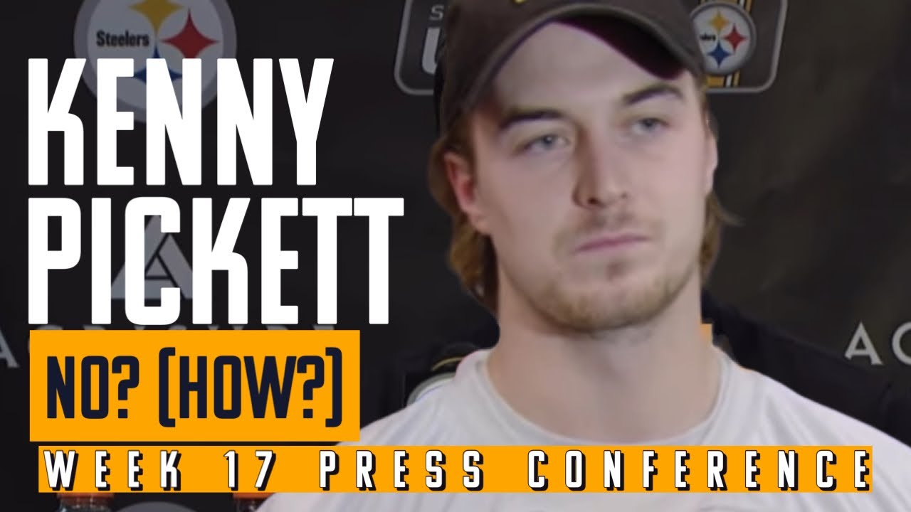 Kenny Pickett Press Conference Pittsburgh Steelers Week 17 vs