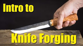 Knife Forging Introduction: Making a Scandinavian Knife