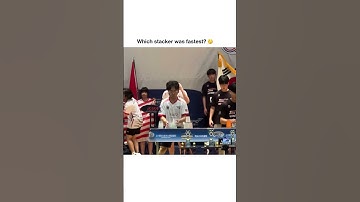 Let us know what you think! 💭 #sportstacking #speedstacking #cupstacking #speedstacks #fast