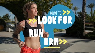What to look for in a sports bra