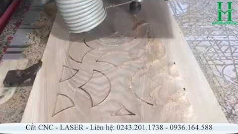 GIA CÔNG CẮT VÁCH CNC GỖ TỰ NHIÊN | WOODCUTTER CNC PLASMA | IN UV HIỂU HUYỀN