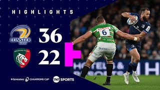 Jamison Gibson-Park Hat-Trick 🔥 | Leinster 36-22 Leicester | Investec Champions Cup Highlights