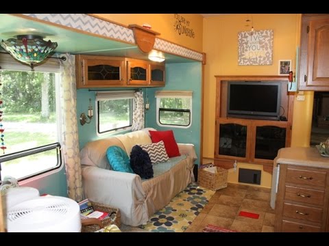 Full Time RV Family of Six Camper Renovation - No Muck E01