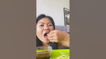 Asmr sour green mango