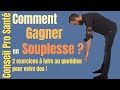 Assouplir le dos toucher ses pieds avec ses mains exercices