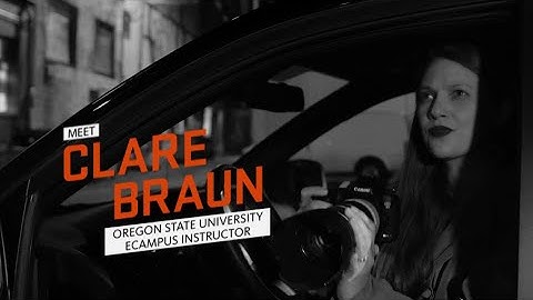 OSU Ecampus Faculty Feature: Clare Braun