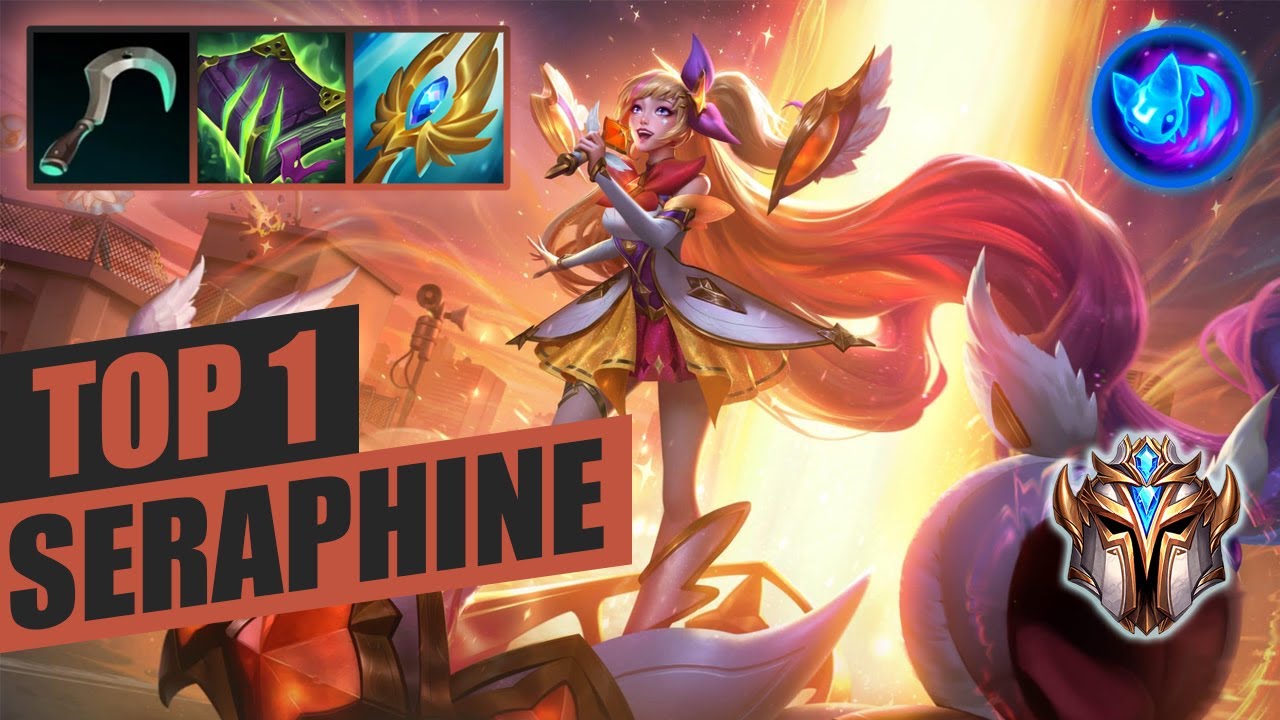 [Wild Rift] Séraphine Top 1 - Challenger ranked game + build - YouTube