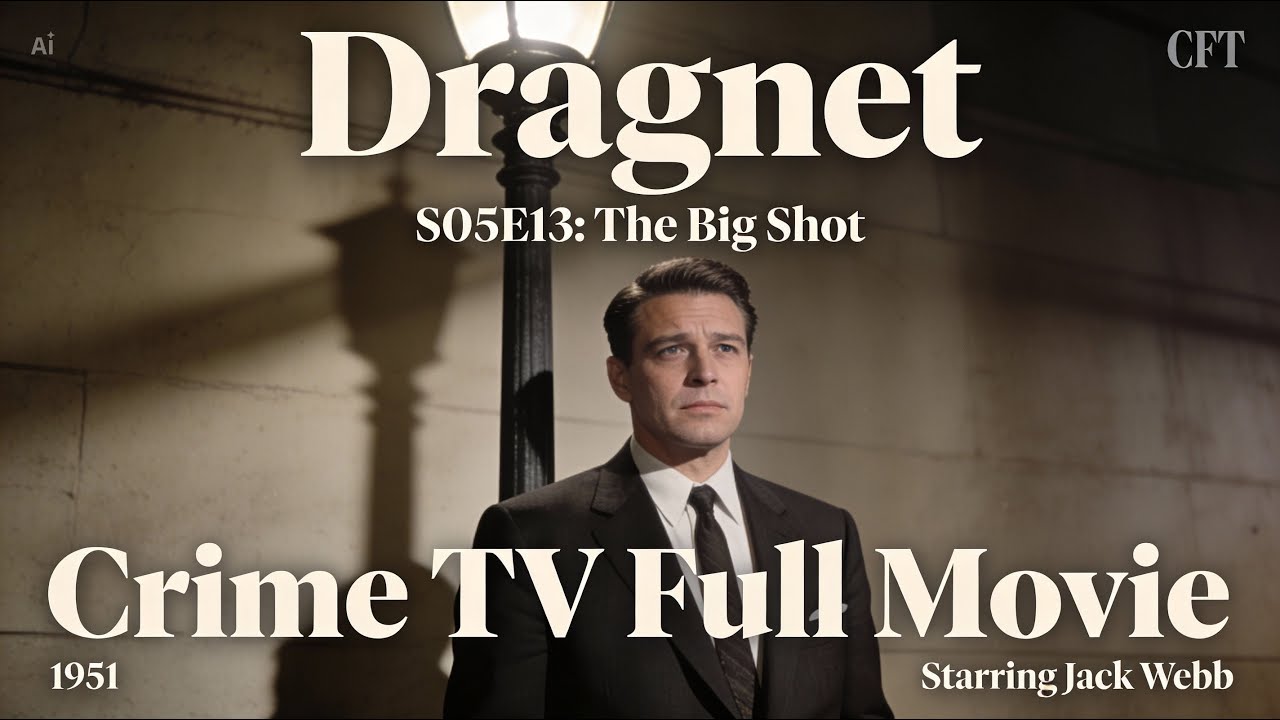 Dragnet (1951) S05E04: The Big Lift | Crime TV Full Movie | Starring Jack Webb